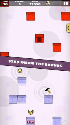 Stay inside the bounds.