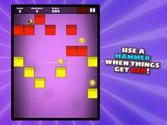 Use a hammer when things get red.